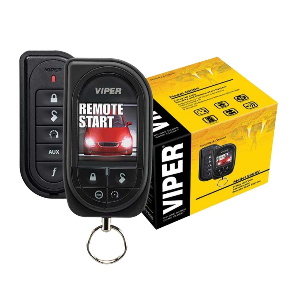 RFRB Viper 5906V Color OLED 2-Way Remote Start + Security Systems